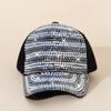 Gorra de Béisbol de Primavera para Mujer Versión Coreana con Pedrería, Sombrero de Sol de Verano Versátil a la Moda Gorra de Béisbol para Dama Moderna Resistente