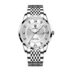 Reloj Patek 836 Resistente al Agua Luminoso Doble Calendario para Hombre Ultra Delgado de Cuarzo Estilo Coreano de Moda Tendencia Reloj para Hombre
