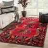 Alfombra para Sala de Estar de Imitación Cachemir Persa para Exteriores e Interiores, Resistente a Manchas, Alfombra Refrigerante de Cobertura Total para Sala de Estar del Hogar