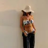 Traje de baño deportivo para mujer al aire libre, estilo coreano, bikini pequeño y fresco de dos piezas, sexy, con soporte de acero, para aguas termales y playa