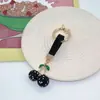 Chaveiro de Argila Macia Cereja com Diamantes Atacado do Fabricante, Pingente Fofo Personalizado para Bolsa, Chaveiro de Carro, Acessórios Coloridos