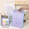 Bolsa Portátil para Almacenamiento de Documentos tipo Acordeón de 13 Bolsillos Transfronteriza con Cierre de Broche y Etiquetas, Capacidad para Papel Carta A4, Impermeable