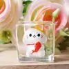 Gato da Sorte de Desenho Animado Criativo Feito à Mão Acessórios de Resina Acessórios Feitos à Mão DIY Cola de Chantilly Enfeites Feitos à Mão