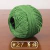 No. 6 Hilo de Encaje de Algodón y Lino Hilo Mediano y Fino Tejido a Mano DIY Accesorios para Bolsas de Muñecas Lana para Suéter Bola de Lana Hilo de Crochet de Verano