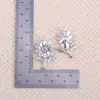 Flor de Rosa de Liga Metálica Venda Quente Transfronteiriça Girassol Flor Oca Pingente Acessórios para Joias DIY Colar Pulseira