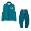 Suéter de otoño para niños con cuello alto y cremallera (número nuevo) ropa infantil azul