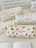 31291 Lindo Estuche de Maquillaje de Oso Floral para Mujer 2024 Nuevo Estuche Portátil para Lápices Bolsa de Almacenamiento Bolsa de Papelería con Cremallera