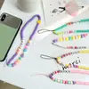 Lanyard Corto Nuevo para Teléfono DIY para Mujeres, Lanyard Accesorio Creativo de Rebanada de Silicona Morada para Funda de Teléfono, Decoración de Bolso