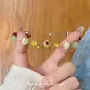 2026 Nuevo Diseño de Nicho Pulsera Tejida con Abalorios de Pedrería de Colores, Moda de Lujo Ligero, Joyería Versátil de Alta Gama