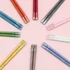 Palillos Personalizados de Fábrica Palillos de Aleación Palillos Morandi Palillos para Una Persona Vajilla Japonesa Palillos de Paisaje Diez Colores