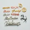 Fabricantes Sinalização Metálica Personalizada Cobre Escovado Sinalização Liga de Zinco Logotipo Retrô Aço Inoxidável Placas de Identificação Gravadas
