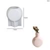 Molde de Silicone para Artesanato com Cola de Cristal Resina Epóxi Vaso Garrafa de Perfume Garrafa de Mensagem Arranjo de Flores Gesso