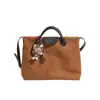 Bolso de Mujer Otoño 2025 Bolso Casual de Ante Bolso Tote de Alta Gama de Gran Capacidad Bolso de Hombro para el Trabajo y el Viaje Diario