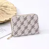 Portatarjetas Plegable Nuevo de Comercio Exterior Transfronterizo con Múltiples Ranuras para Tarjetas, Portatarjeta de Identificación, Billetera para Monedas de Gran Capacidad, Cartera Corta para Mujer