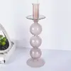 Candelabro de Vidro criativo moderno minimalista acessórios para casa fabricantes fornecem rico arranjo de flores de casamento de bambu