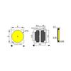 Fabricante de Shenzhen Emc5050 SMD LED Lámpara de Perlas 6V9V24V 5W600-750Lm Alta Luminosidad LED para Iluminación de Calle