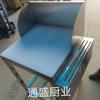 Mesa Transfronteriza de Acero Inoxidable para Cortar Huesos, Soporte para Cortar Carne, Rejilla para Cortar Huesos, Rejilla para Cortar Carne con Tabla de Cortar, Mesa para Cortar Cerdo