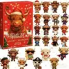 Nuevo Navidad Perfecta - Calendario de Adviento Caja Sorpresa Decoración de Árbol de Navidad Colgante Acrílico para Amantes de los Gatos