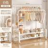 Secador de roupas de chão cabide de roupas simples espessado de ferro forjado expositor de roupas cabide de armazenamento cabide de casacos doméstico pode ser vendido no atacado