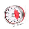 Temporizador de Acero Inoxidable Transfronterizo Temporizador de Cocina para el Hogar con Succión Magnética Recordatorio de Gestión del Tiempo de Cocción y Horneado