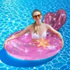 Anillo inflable nuevo para nadar transfronterizo, Anillo para nadar engrosado para adultos, Anillo para nadar de estrella de mar, Anillo para nadar de cactus al por mayor