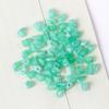 Cuentas de Imitación de Jade de Grava Acrílicas Asimétricas de 6x8 mm para Manualidades DIY, Cuentas Asimétricas de Imitación de Grava Natural, Cuentas Sueltas