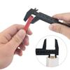 Calibrador de Plástico 0-150mm Multicolor Regla de Plástico para Tatuaje Herramienta de Medición Venta al por Mayor Transfronterizo