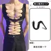Lencería Sexy con Pedrería para Lóbulo, Uniforme Transparente Calado, Pijama para Hombre, Atuendo Sexy Revelador de una Pieza, Conjunto sin Extracción