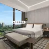 Muebles Wanda Meihua Hotel Habitación Estándar Juego Completo Personalizado Apartamento de Hotel Cama Especial de Mesita de Noche Cama de Bed and Breakfast Renovación