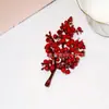 Accesorios de Frutas Rojas del Fabricante, Flores Artificiales Rojas, Cubo de la Fortuna, Frutos de Acebo, Arreglos Florales, Bayas Artificiales para el Festival de Primavera, Accesorios Decorativos