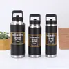 Taza Térmica de Acero Inoxidable 304 Transfronteriza Gran Capacidad Asa de Popote Hervidor Portátil para Montañismo al Aire Libre Deportes Venta al por Mayor