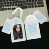 Coleção original de PVC com tema de animais do girl group aespa, porta-cartões de 3 polegadas, álbum, armazenamento de cards de fotos, display, pingente