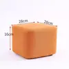 Banqueta Pequena, Banco Estiloso, Banqueta para Sofá, Banqueta Preguiçosa para Adultos, Banqueta Quadrada de Tecido para Mesa de Centro, Uso Doméstico na Sala de Estar, Assento Único, Atacado