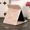 Espejo de Tulipán Espejo de Maquillaje de Escritorio Plegable Estudiante Dormitorio Portátil de Mano Moda Estilo Ins