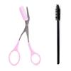 Cuchilla para recortar cejas, navaja para afeitar cejas, cuchillo para cejas, tarjeta para cejas de una palabra, palito para cejas, set para recortar cejas para personas perezosas, set completo para principiantes y mujeres