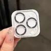 Película de Lente con Purpurina Adecuada para Apple 18P/18Pm/17P Antiexplosión Cobertura Total Protector Integrado para Cámara de Teléfono Móvil