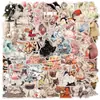 Colección Pegatinas Vintage Estilo Ins de Alta Calidad para Fundas de Teléfono DIY, Papelería, Decoración de Maletas Al por Mayor