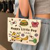 Bolso de Lona de Moda para Mujer 2026 Nuevo Modelo Bolso Tote Bolsa para Lonchera Minibolsa de Mano Bolsa para Almuerzo de Estudiante y Viajero al por Mayor