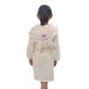 Roupão Infantil Desenho Animado com Capuz Coral Fleece Que Não Solta Pelos Pijama Toalha de Banho Camisola Roupa de Casa Inverno Espessurado e Quente
