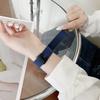 Pulseira de Relógio de Nylon Tecido com Fivela de Paraquedas Adequada para Apple Watch 89 Geração iWatch Ultra S10 S11