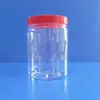 Frasco Transparente Sellado 65ml Frasco de Plástico Botella Cilíndrica Botella para Gel de Pedicura Botella para Baño de Pies Líquido Fabricante de Frascos de Plástico Almacenamiento
