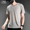 Camiseta de Manga Corta de Seda Helada para Hombre, Holgada, Cómoda, Transpirable, Fresca, de Malla, Secado Rápido, Deportiva para Hombre
