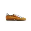 Zapatillas de entrenamiento vintage alemanas súper suaves de piel de vaca para mujer, nuevas zapatillas casual versátiles con cordones 2026 con aumento interno de altura