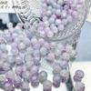 10 Unidades/cor Vidro estouro com contas transparentes redondas pequenas feitas à mão DIY brincos material para brincos acessórios