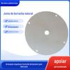 Borracha Borracha Branca Junta de Flange Junta de Vedação Não Padrão Junta de Borracha de Silicone Resistente a Altas Temperaturas e à Prova d'Água