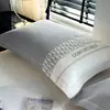 Un Par de Fundas de Almohada de Gasa de Algodón, Fundas de Almohada de Lujo Ligero y Gama Alta, Fundas de Almohada de Algodón para Adultos Anti-Grasa de Cabeza para Hombres