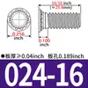Tuercas Remachables Hechas en EE. UU. FH-256/440/632/832/0420/0518/0616-Tuercas Remachables