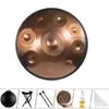 Tambor de Mão Tambor de Mão Handpan Tambor Etéreo Venda Quente Transfronteiriça 9/10/12 Tons Hand Disc Instrumento Musical Profissional Hand Disc