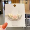 Pinzas para el pelo elegantes y exquisitas, nuevo modelo 2026, lindas pinzas BB coreanas, pinzas para flequillo, pasadores laterales de dopamina para mujer