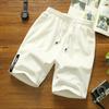 Comercio Electrónico Transfronterizo Pantalones Cortos Nuevos para Hombre Estilo Coreano Tendencia Pantalones Cortos Ajustados para Hombre Pantalones de Longitud Media Pantalones Deportivos Casuales de 5 Puntos